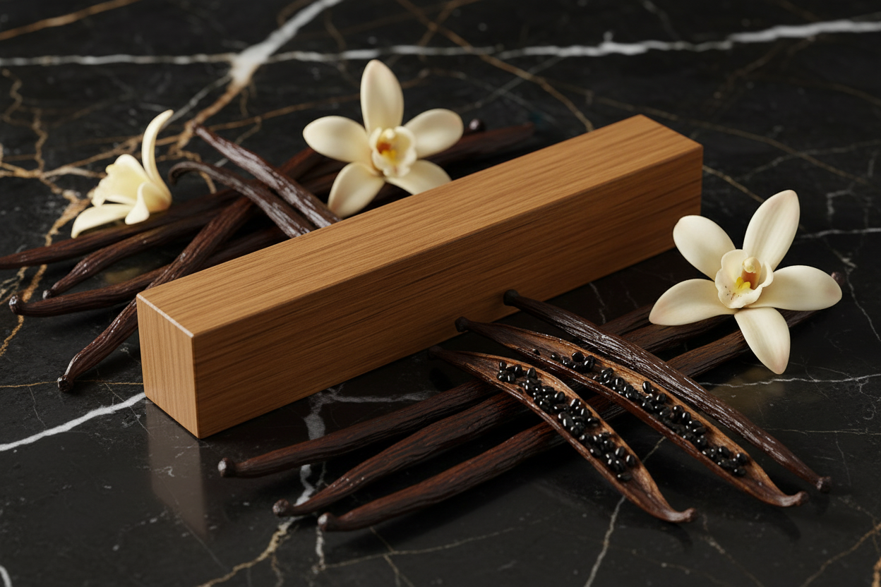 Bra men mer fokus på vanilj och produkt